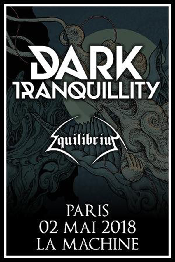 Dark Tranquillity en France (2018)