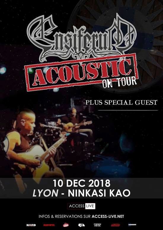 Ensiferum concert acoustique Lyon
