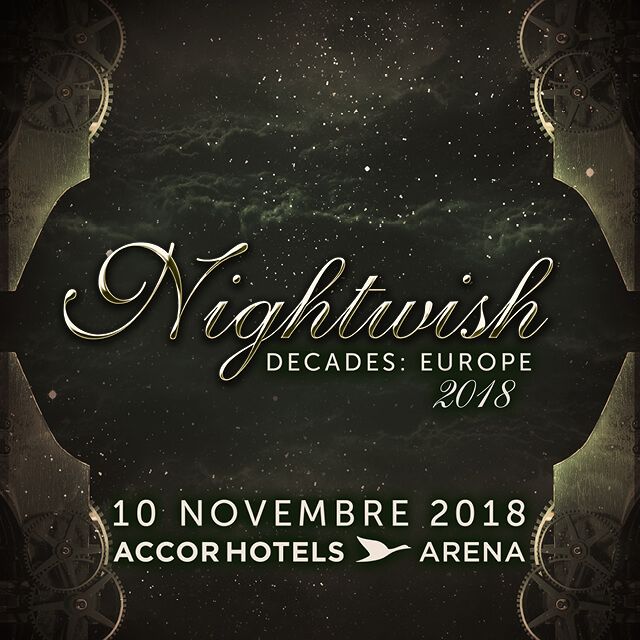 Nightwish le 10 Novembre à Paris