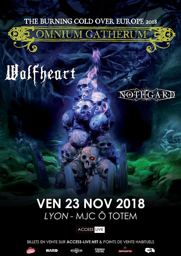 Photos concert - Omnium Gatherum / Wolfheart / Nothgard