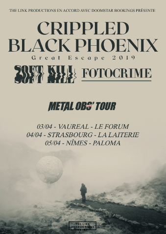 Crippled Black Phoenix - Concerts 2019 en France
