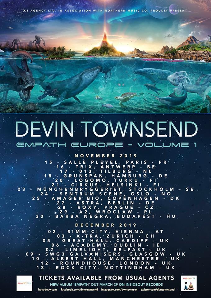 Devin Townsend - Concert France 2019