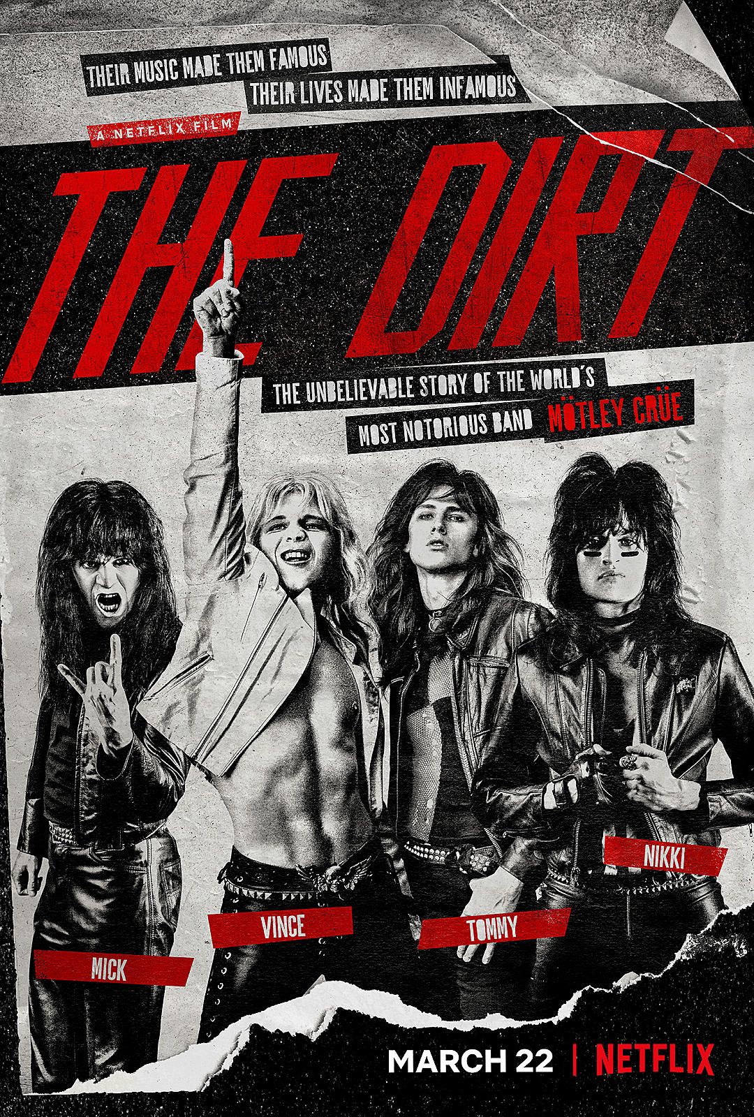 The Dirt - Film sur Mötley Crüe