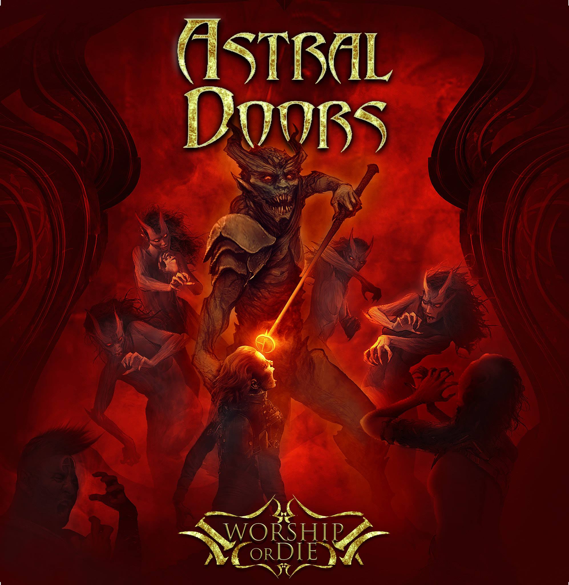 Astral Doors - Night of The Hunter (clip)