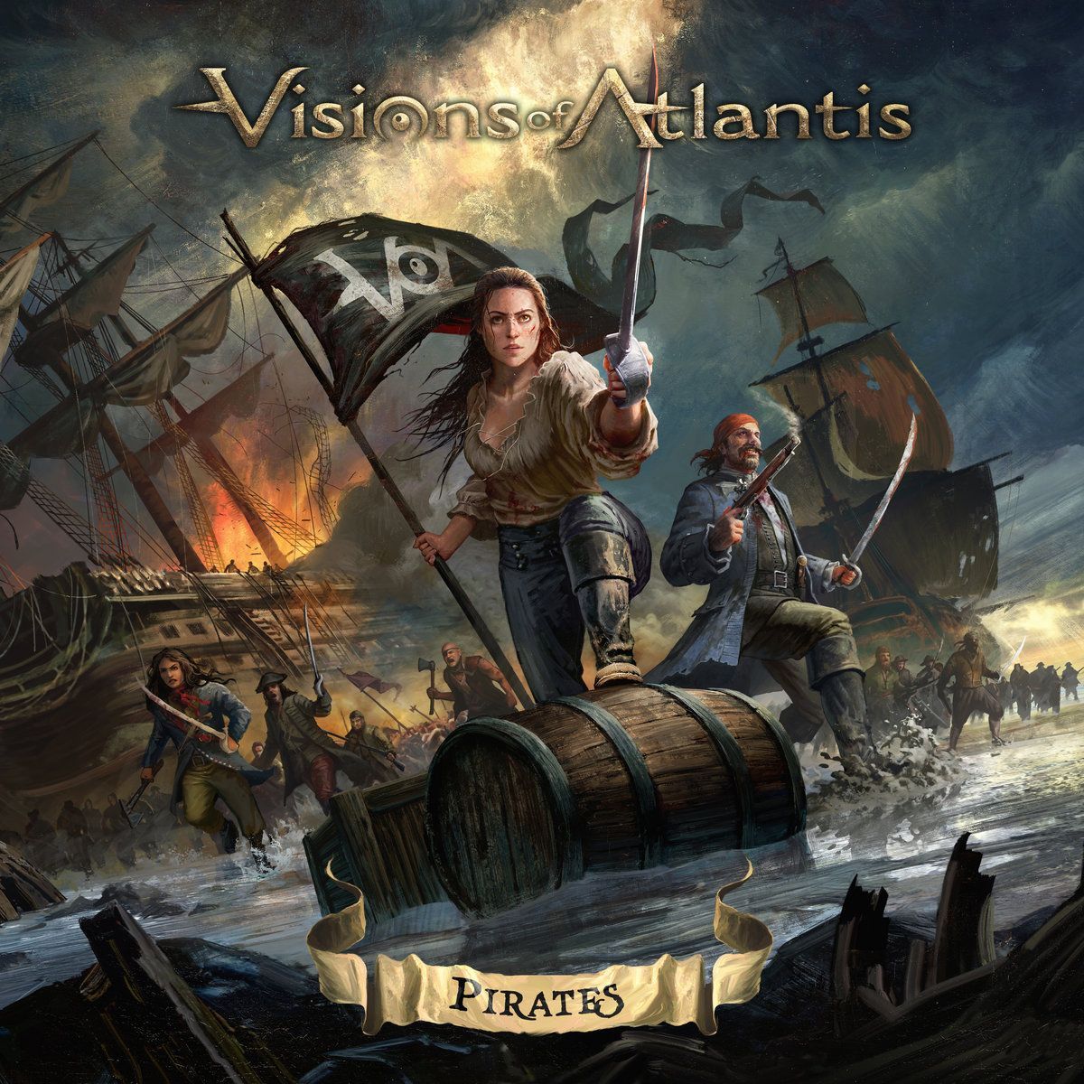 Visions Of Atlantis - Melancholy Angel (clip)