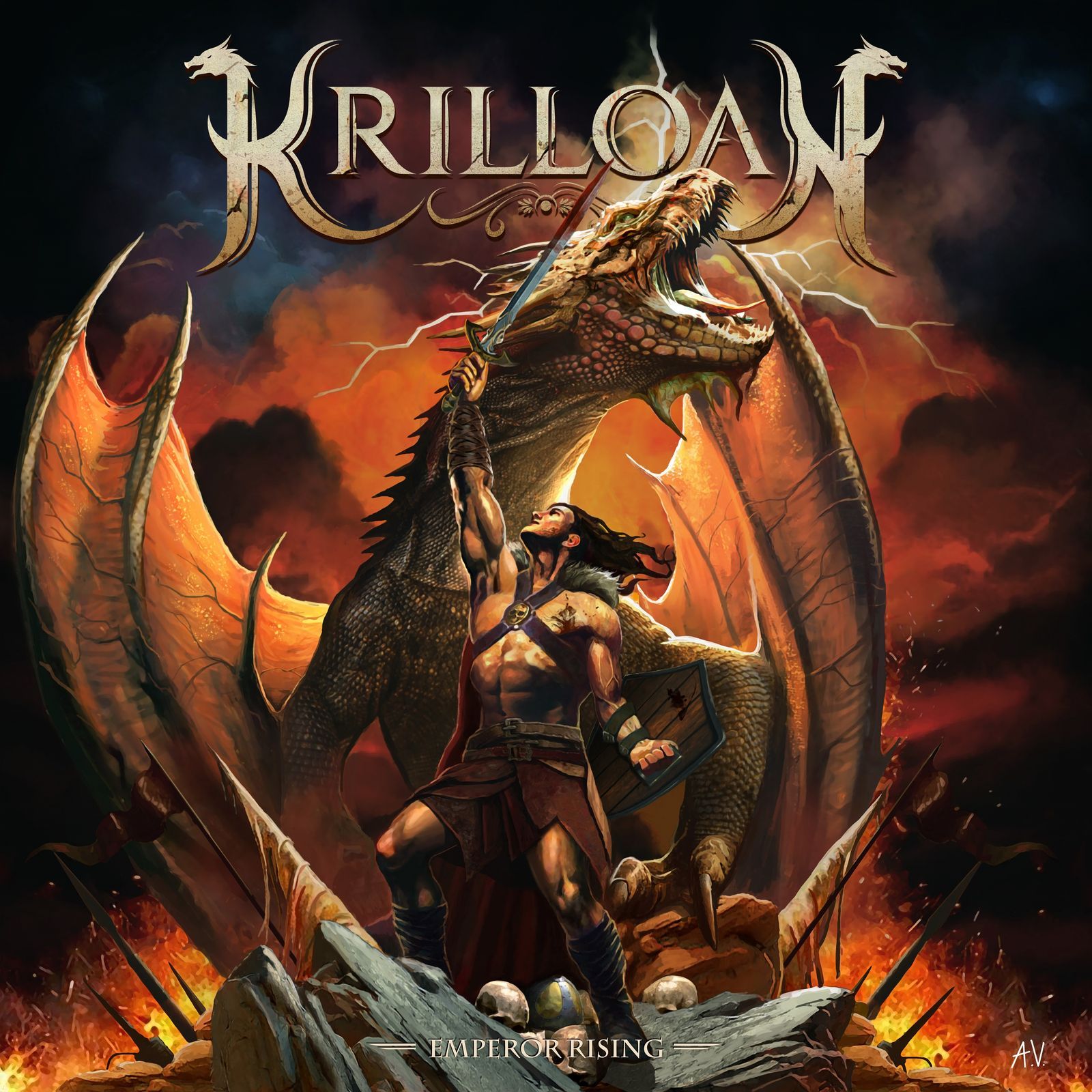Krilloan - Emperor Rising (lyric video)