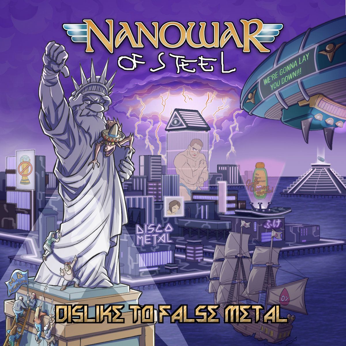 Nanowar Of Steel - Disco Metal (clip)