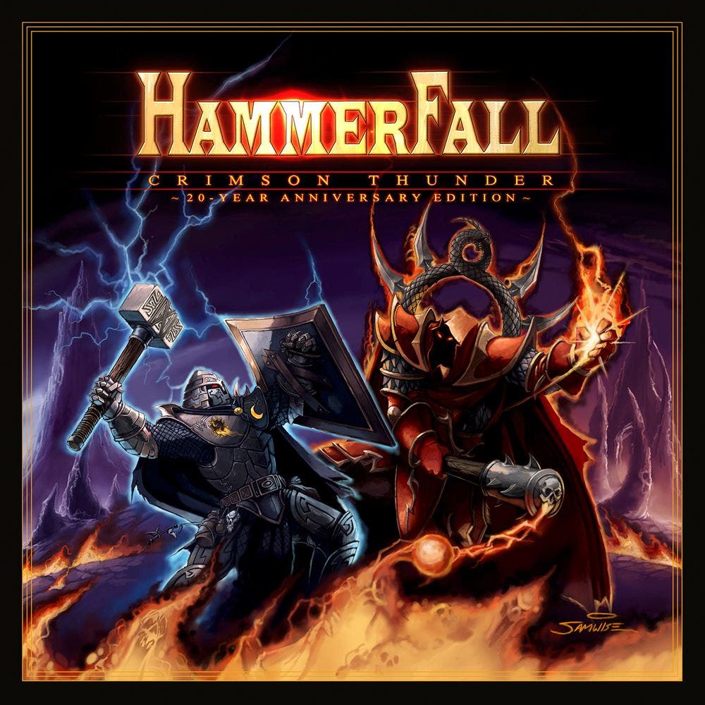 Hammerfall - Riders Of The Storm (lyric video)