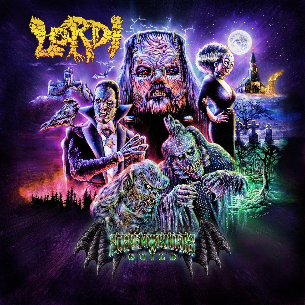 Lordi - Thing in the Cage (lyric video)