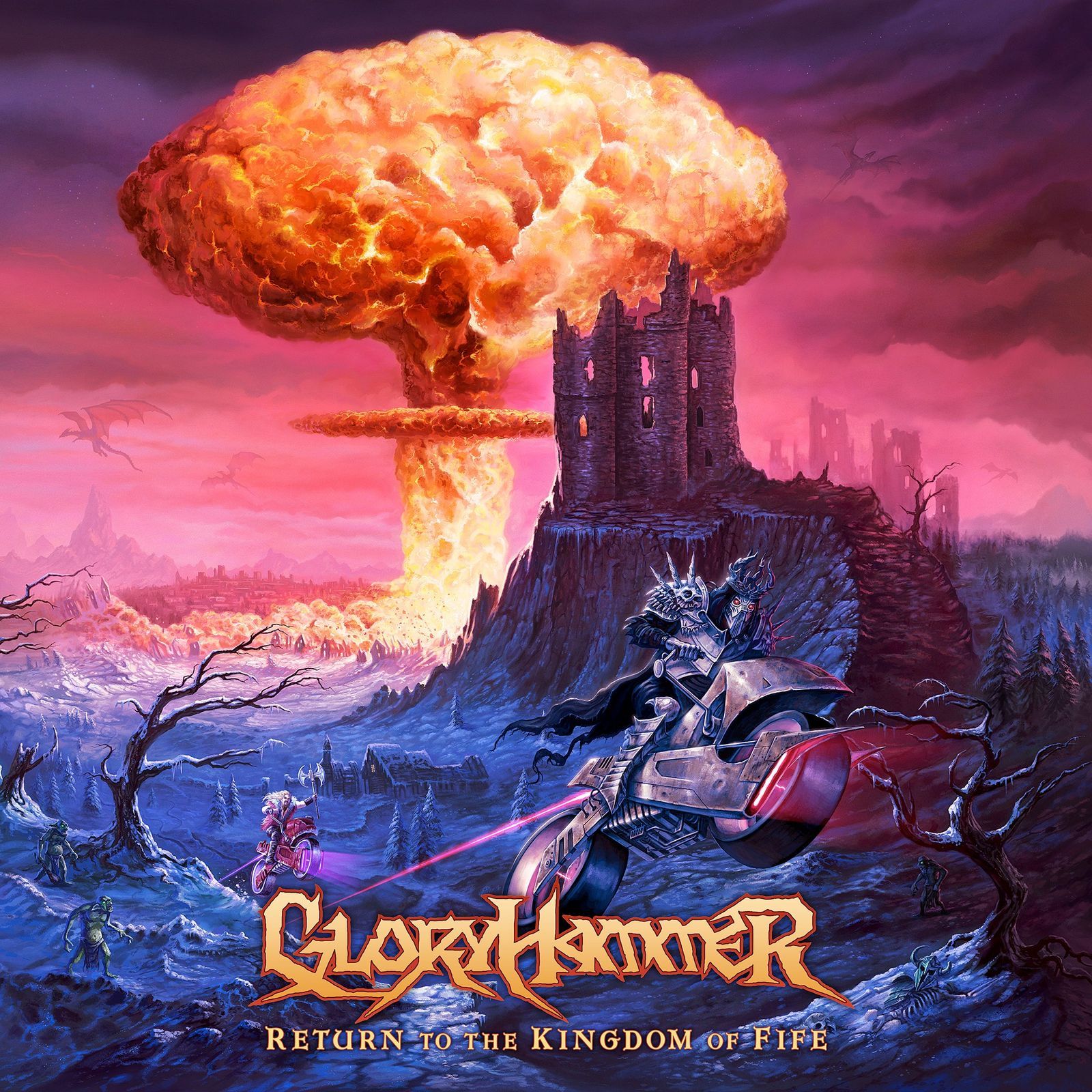 Gloryhammer - Keeper Of The Celestial Flame Of Abernethy (clip)